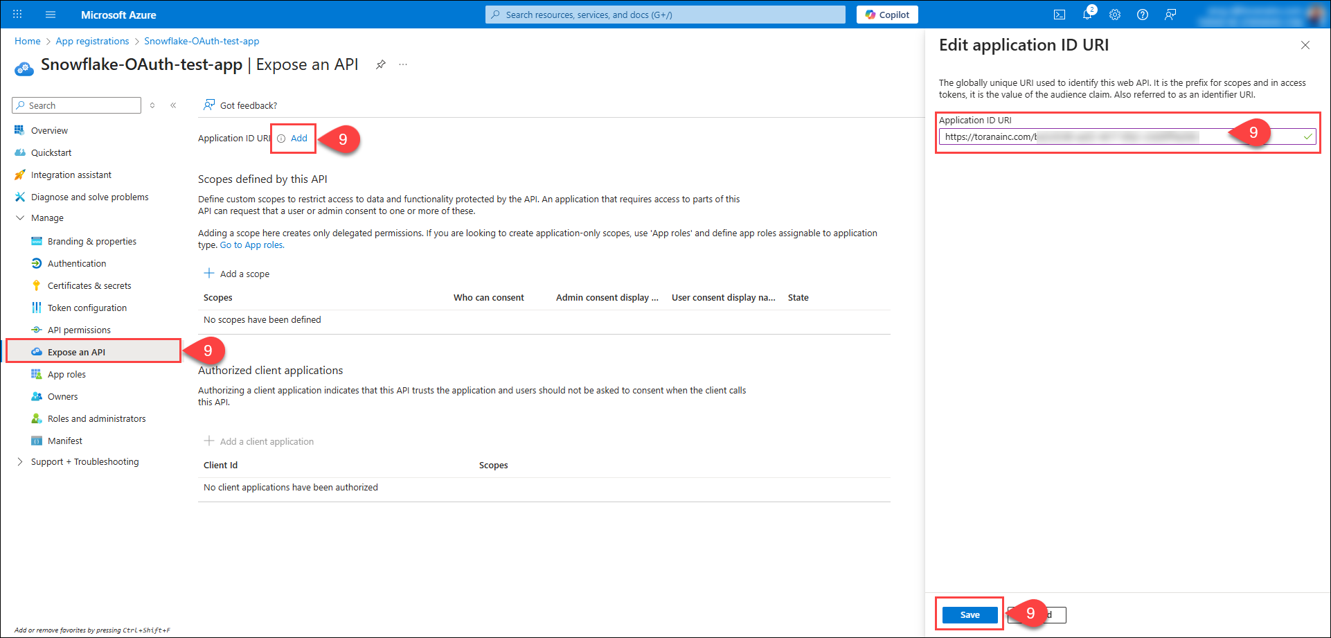 Application ID URI