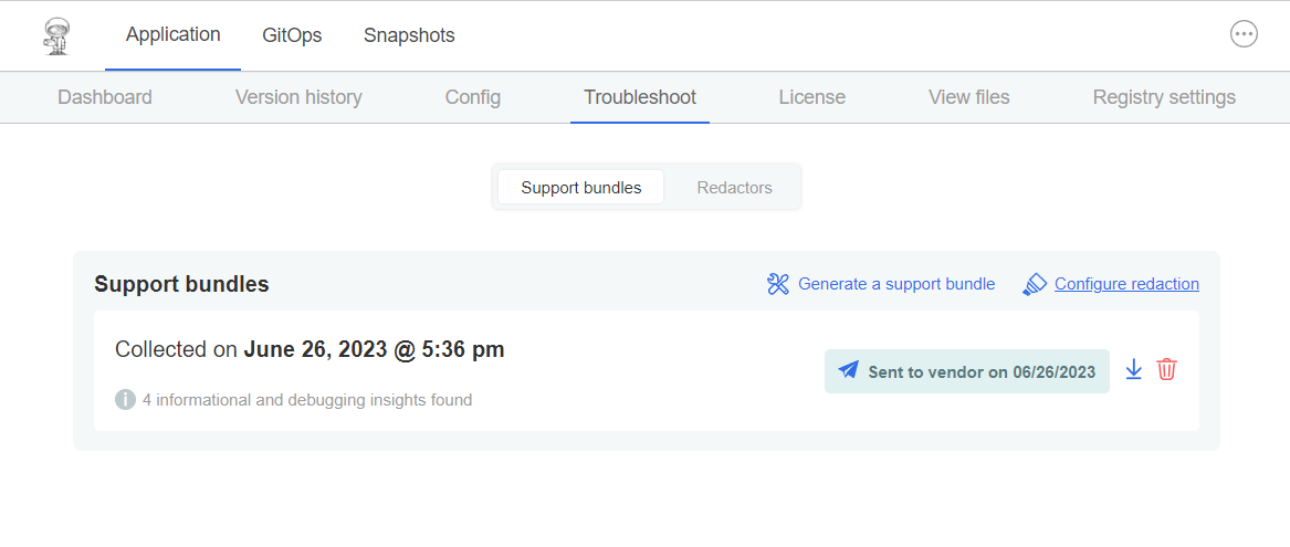 Troubleshoot UI