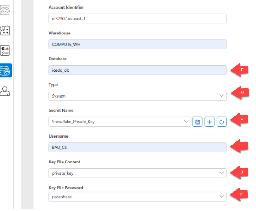 snowflake connection using key pair 2 snowflake connection